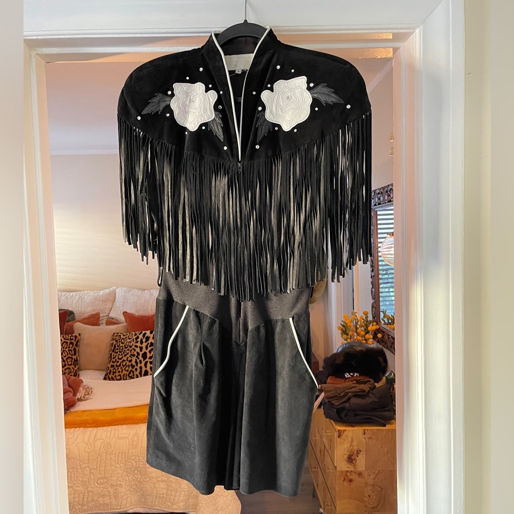 Fringe romper